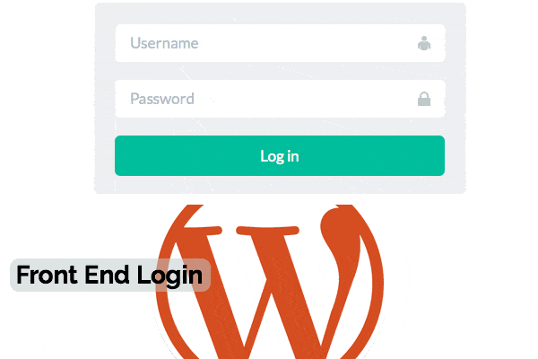 wordpress login via frontend