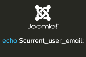 joomla get current user email