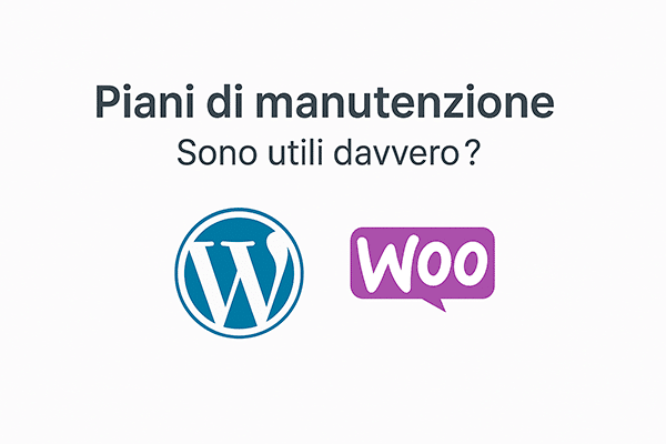piani manutenzione wordpress woocommerce