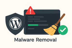 rimozione virus wordpress