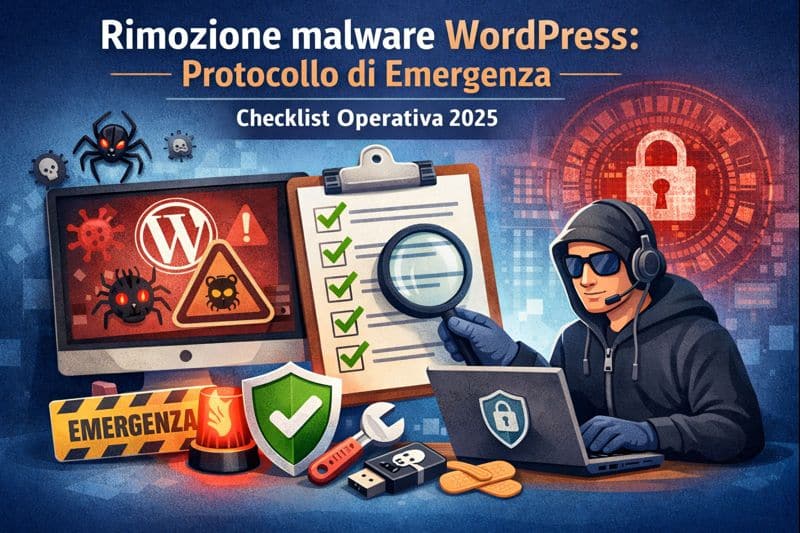 rimozione virus wordpress