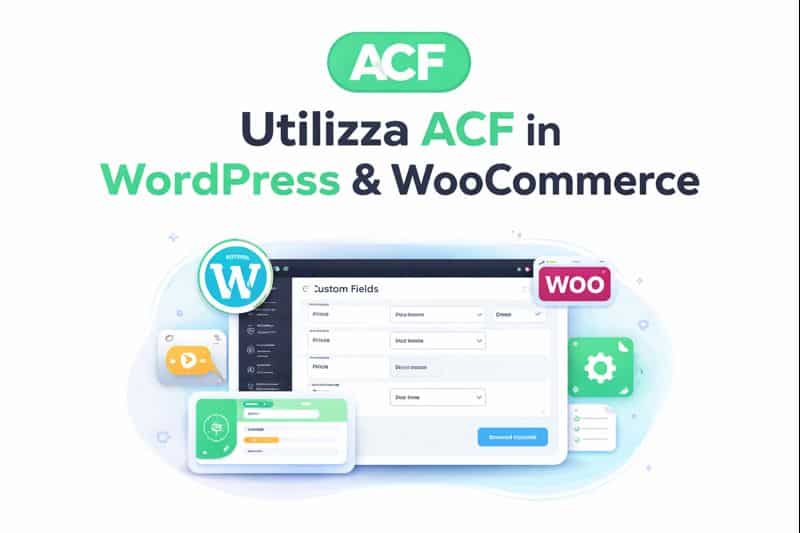 usare acf wordpress woocommerce