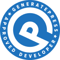 generatepress expert developer - programmatore generate press